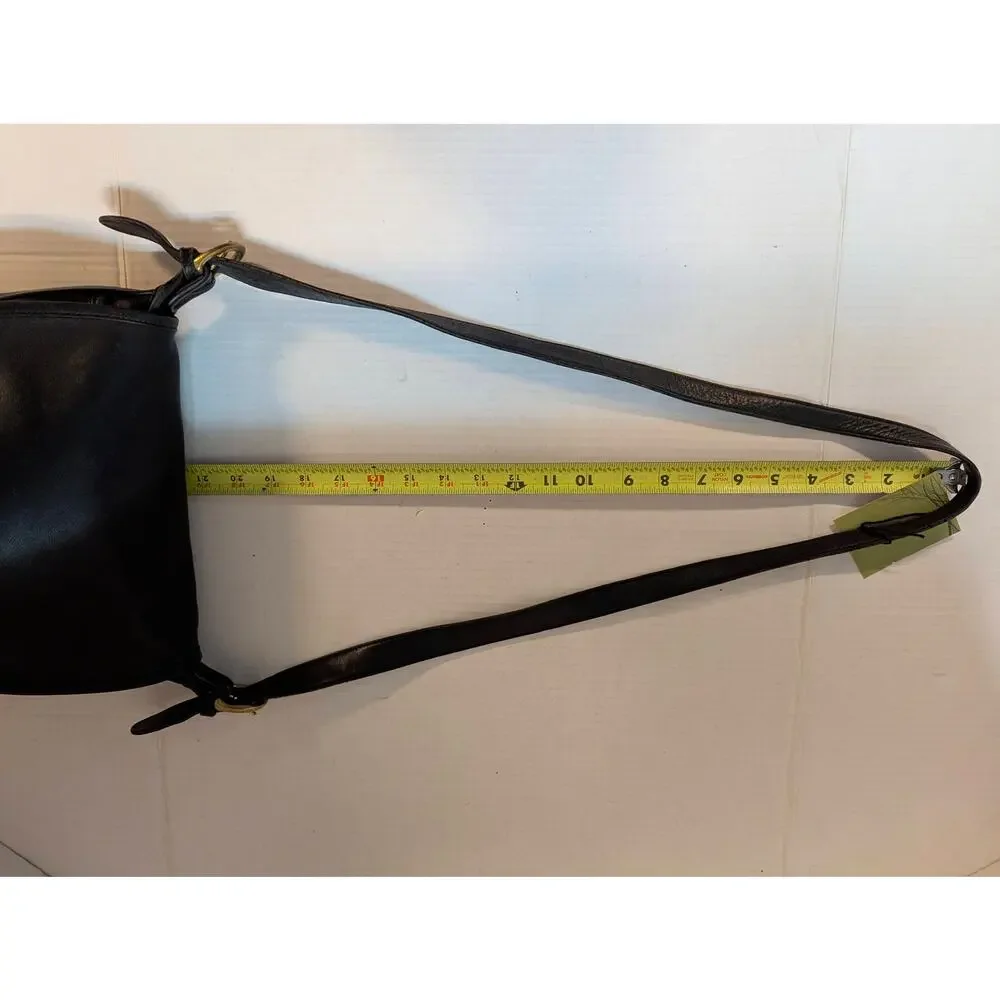 Vintage Coach Soho Fletcher Bag Black Leather Crossbody Style 4150 USA